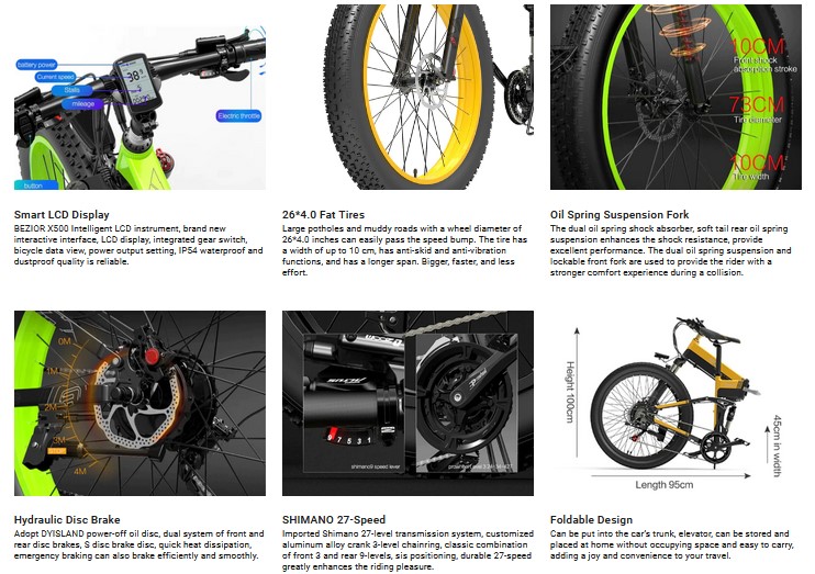 bici elettriche Le bici elettriche Bezior X500 e M1 sono in offerta a un prezzo mai visto prima